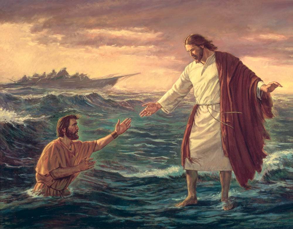 11 Stunning Pictures of Jesus Walking on Water – Altus Fine Art